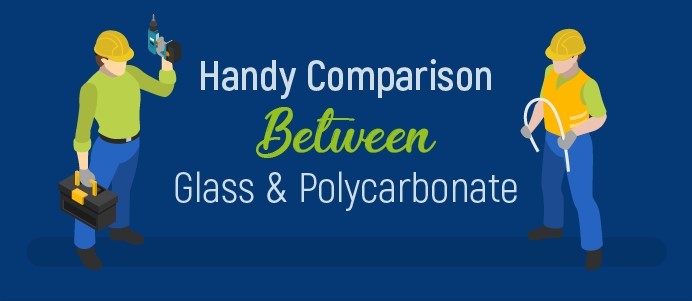 بررسی تفاوت های پلی کربنات و شیشه
